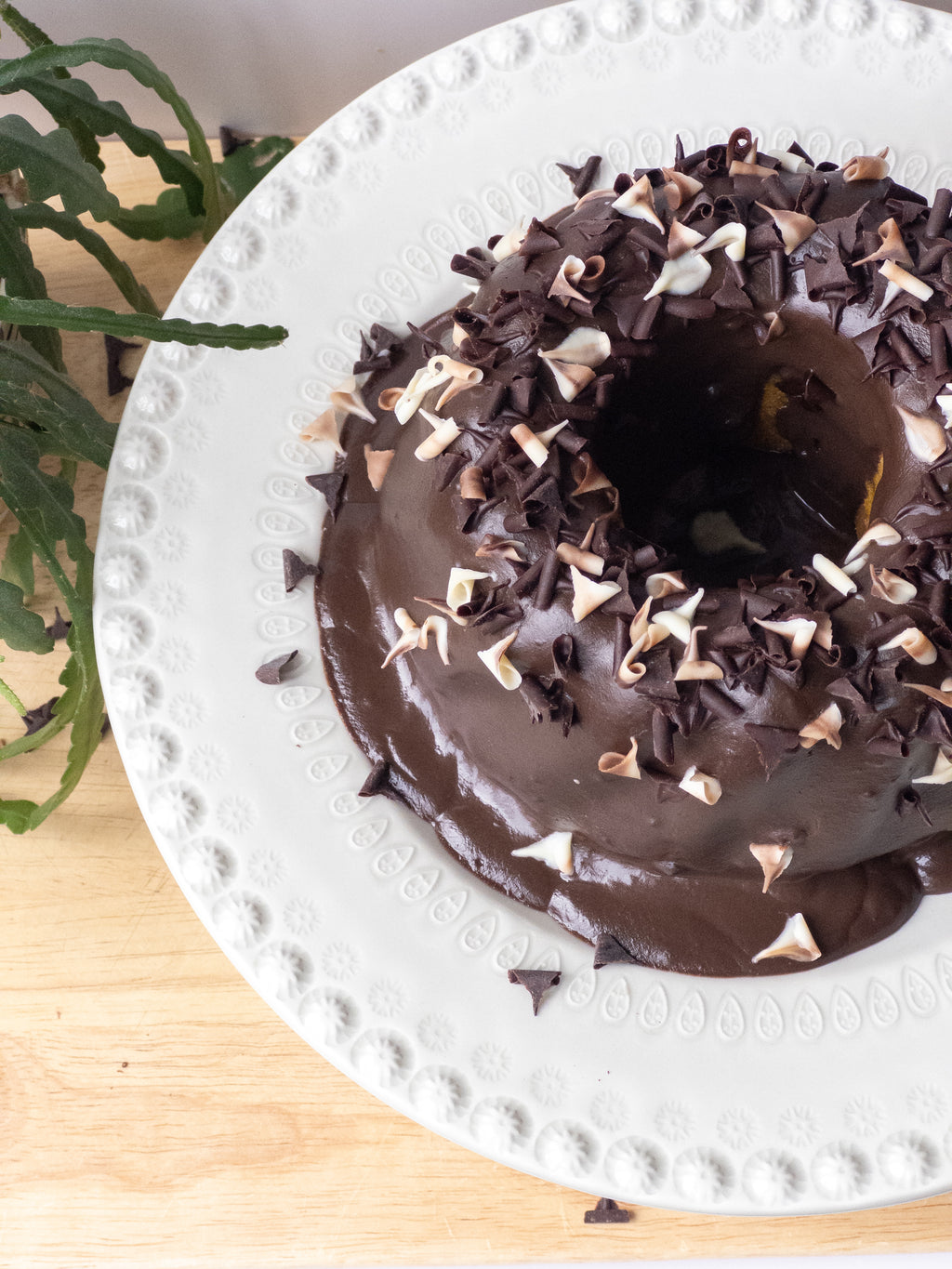 Carrot Cake with Chocolate Fudge Frosting