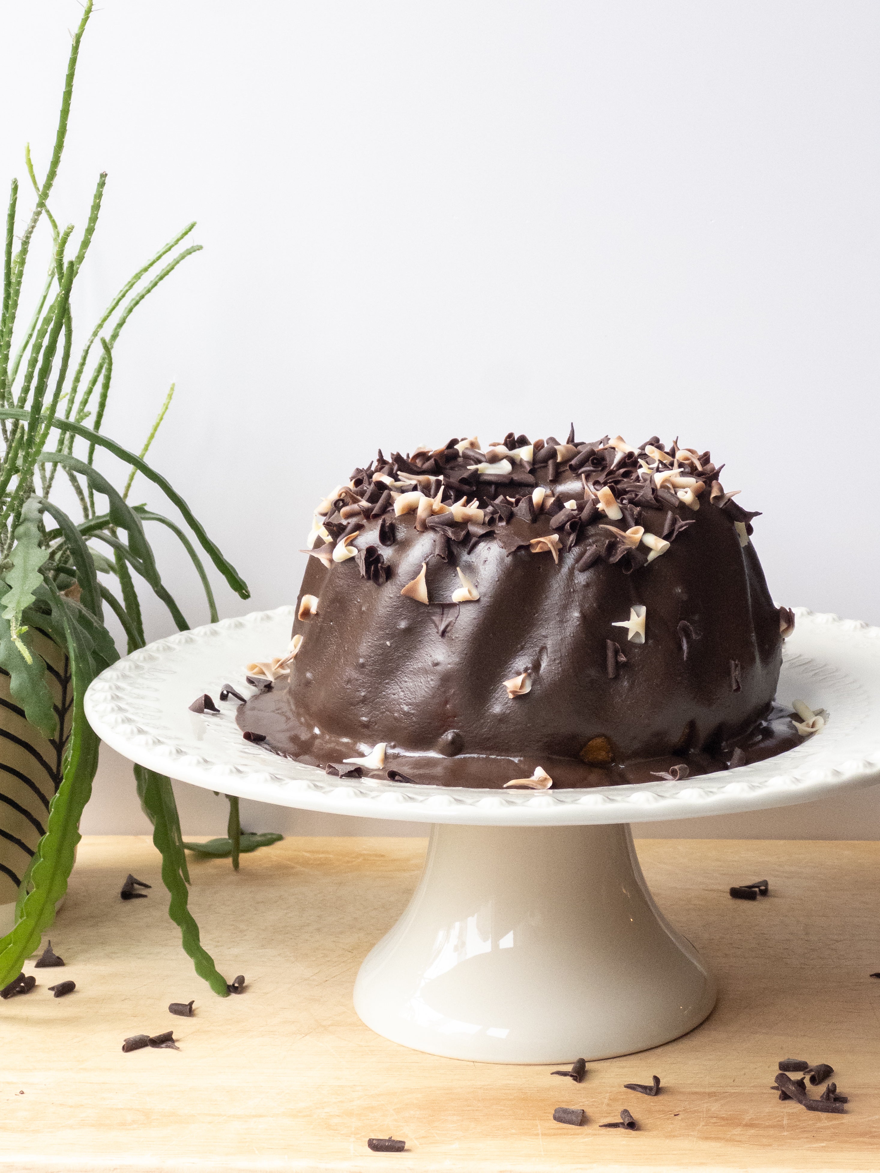 Carrot Cake with Chocolate Fudge Frosting