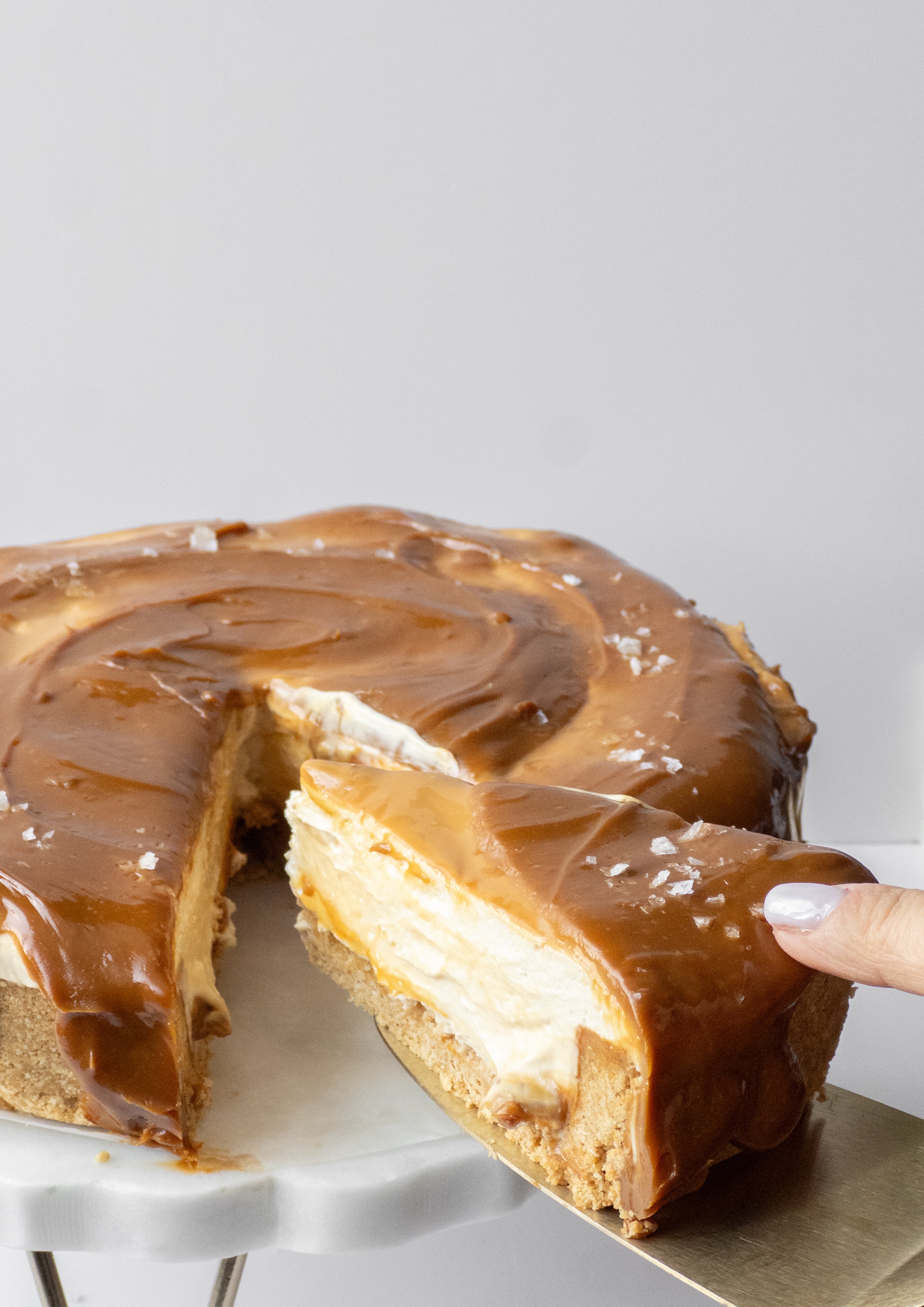 Salted Caramel Cheesecake