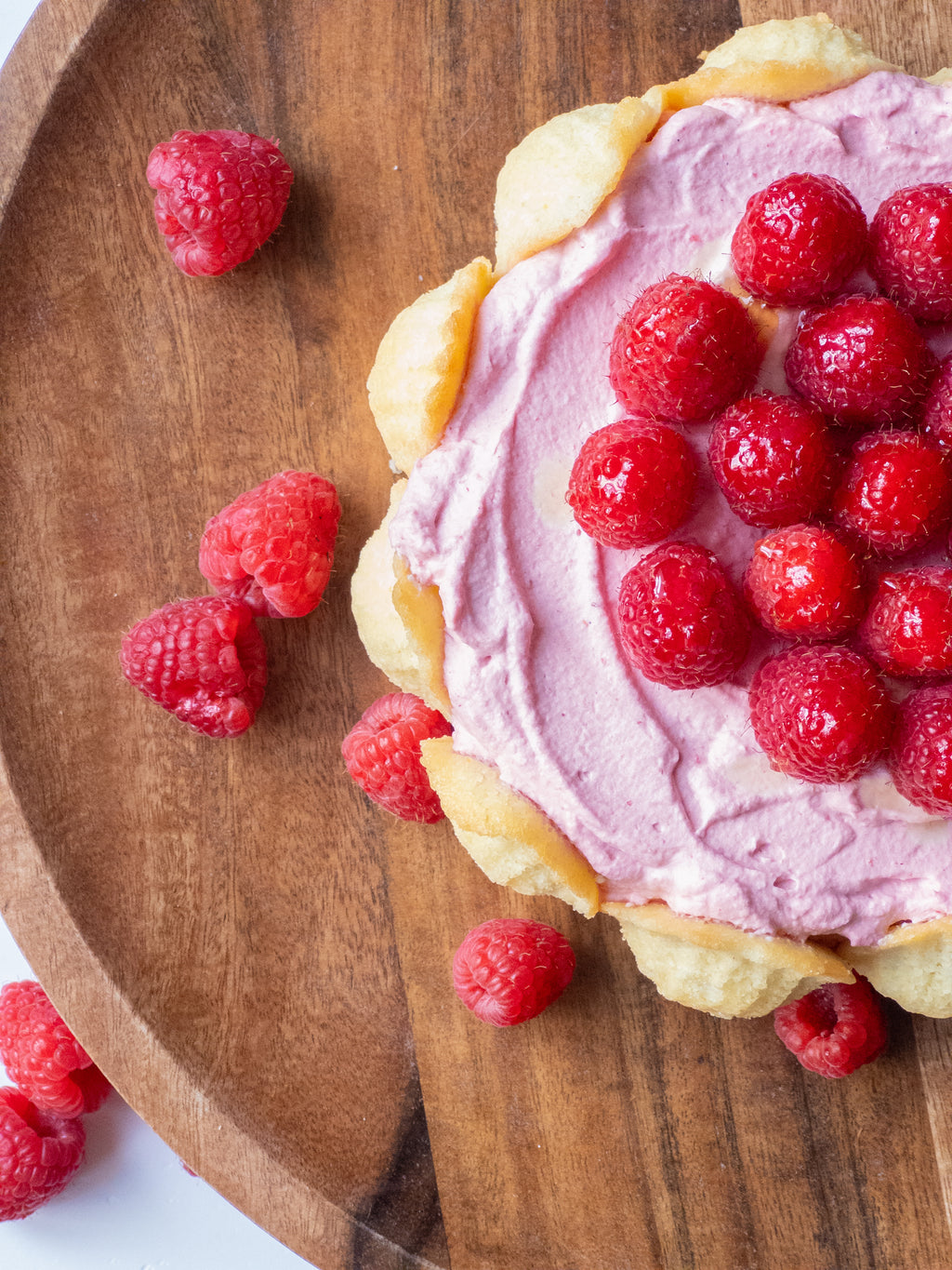 Raspberry Charlotte Mousse