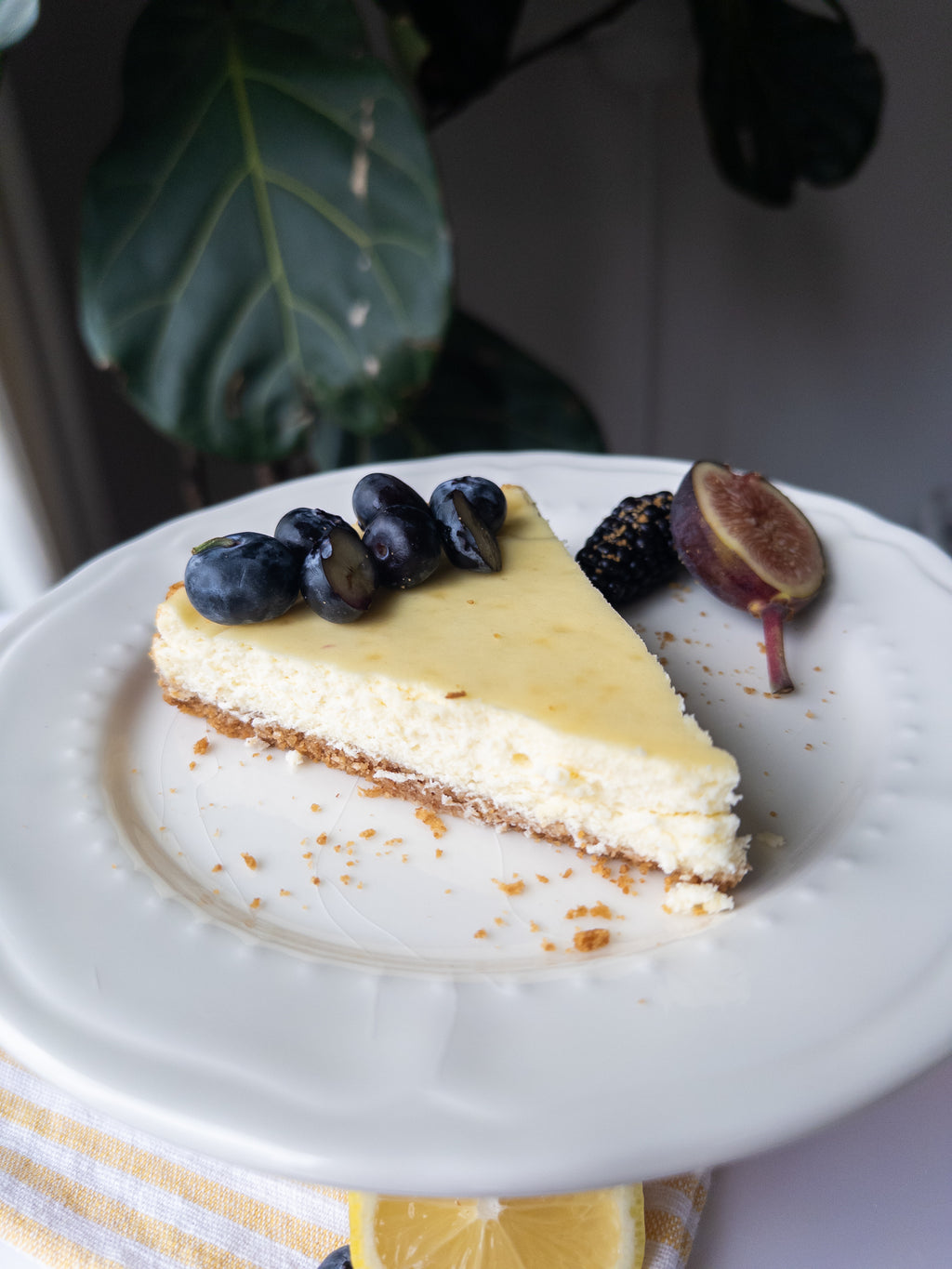 Lemon Cream Cheesecake