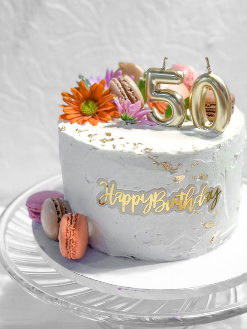 Customized birthday cake