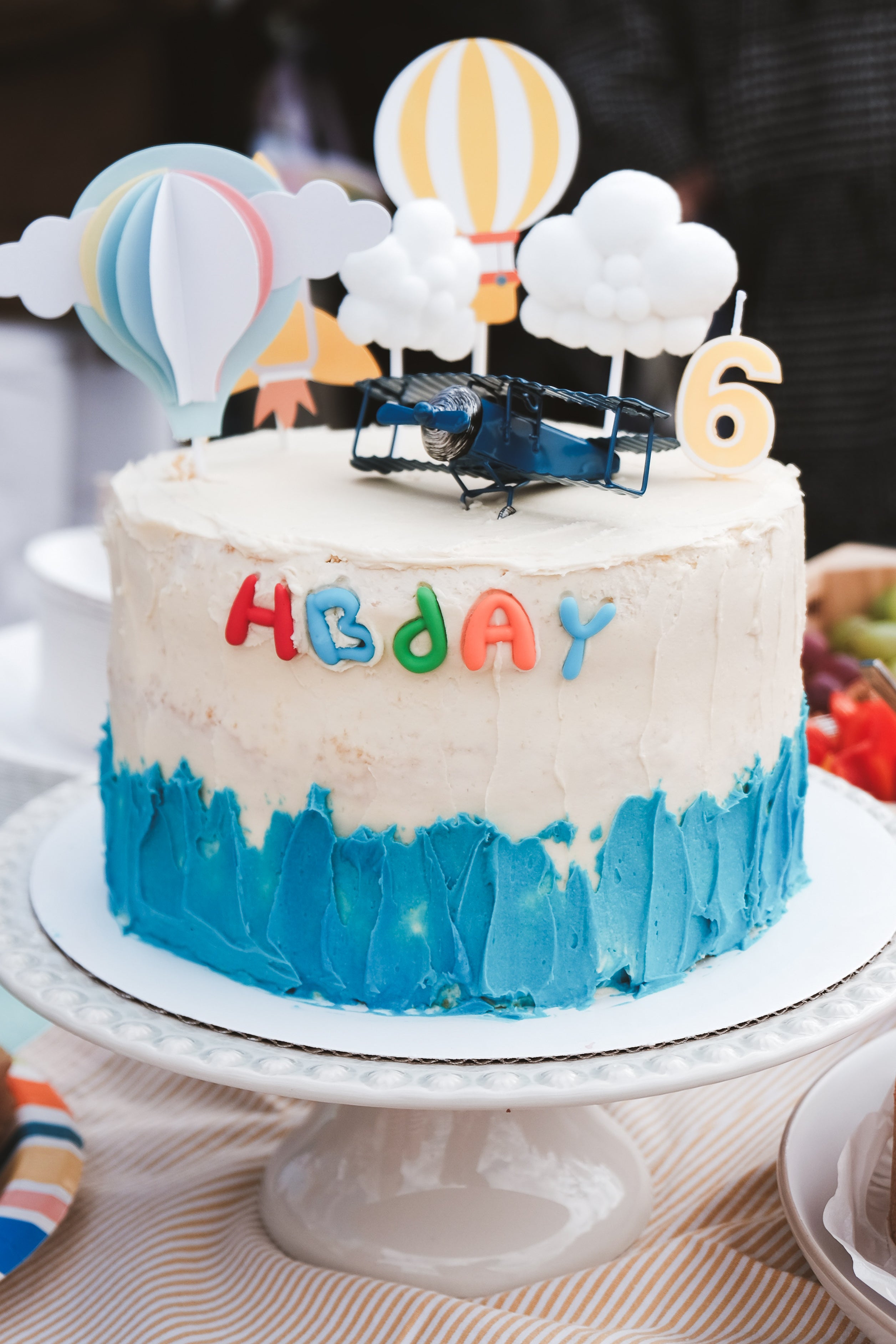 Customized birthday cake